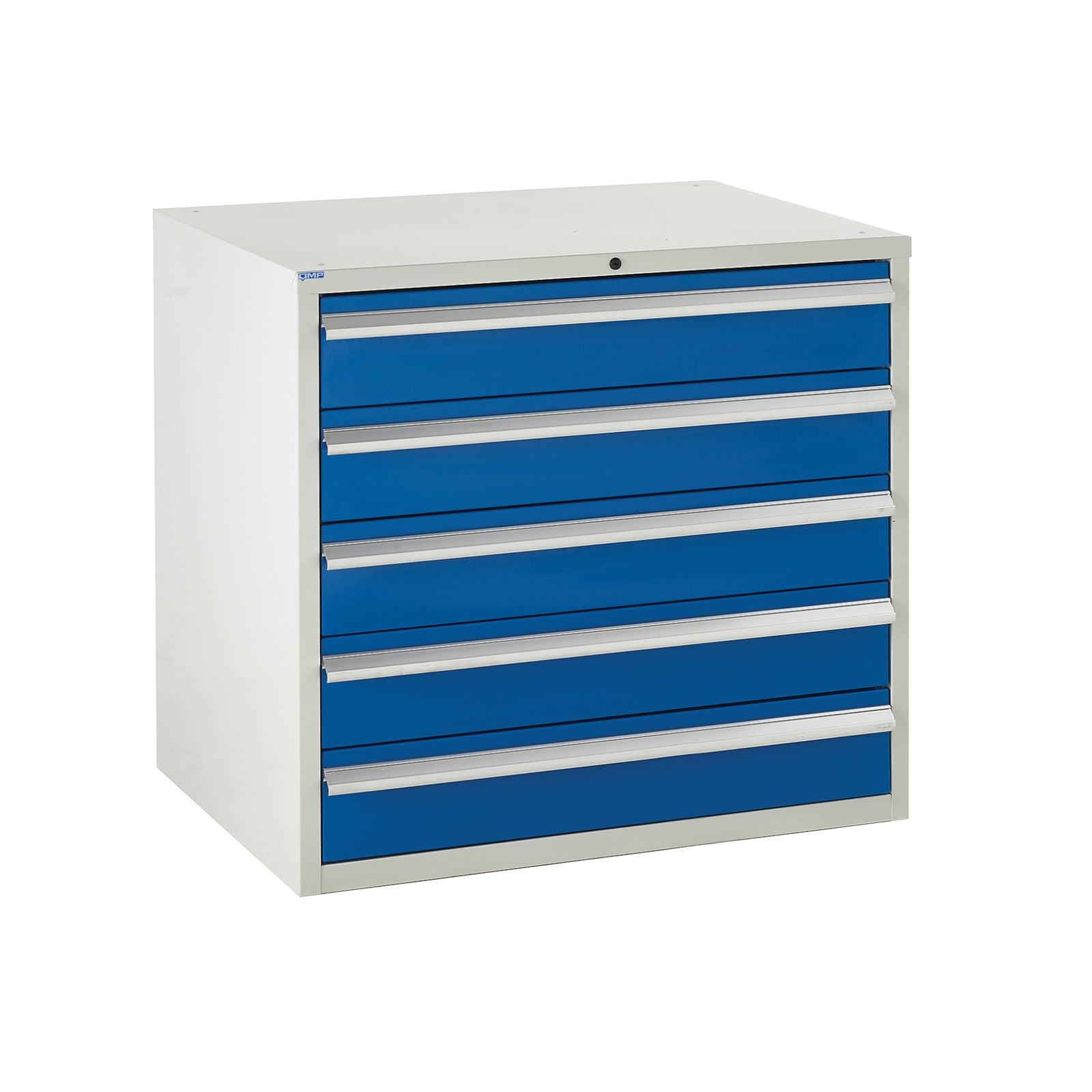 5-Drawer Metal Euroslide Cabinet