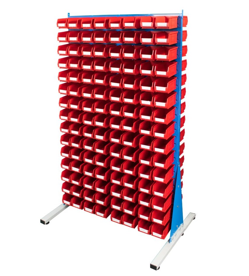 Louvre Panel Stand and Container Starter Kits - Double Sided