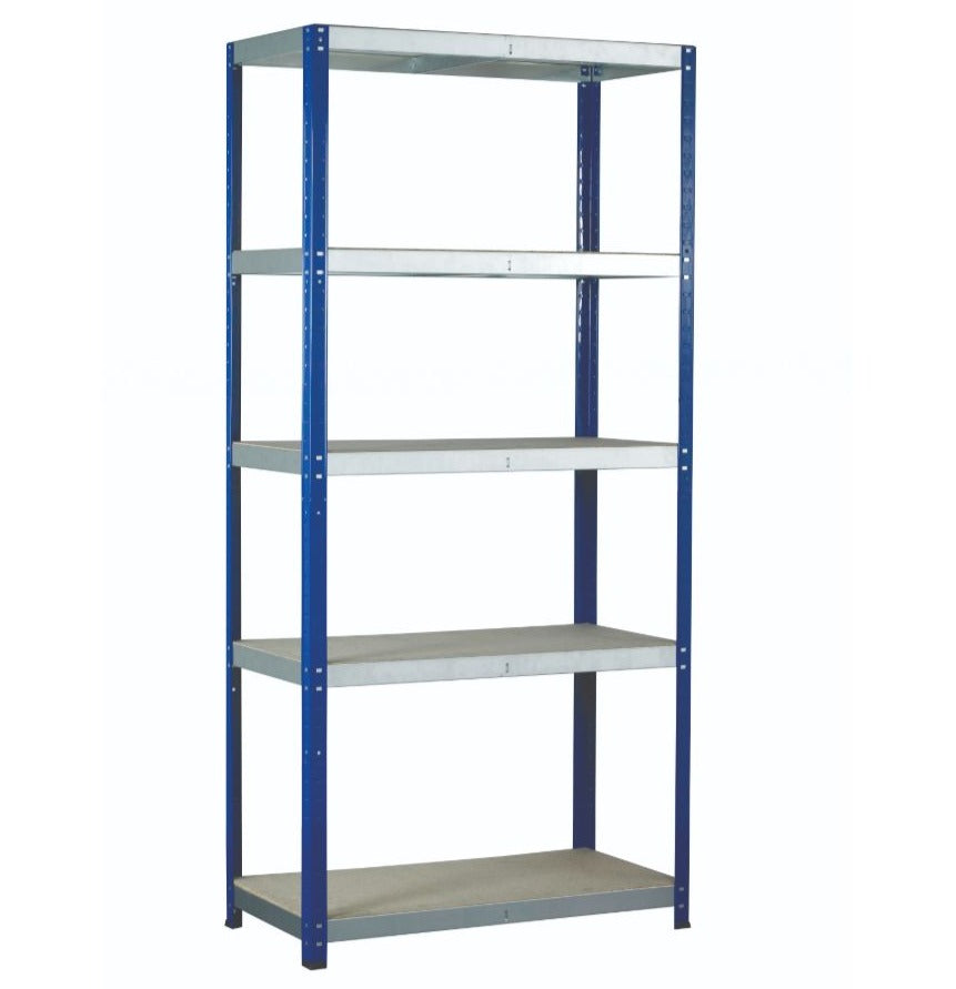 Eco Metal Shelving with 5 Shelves (265kg UDL)