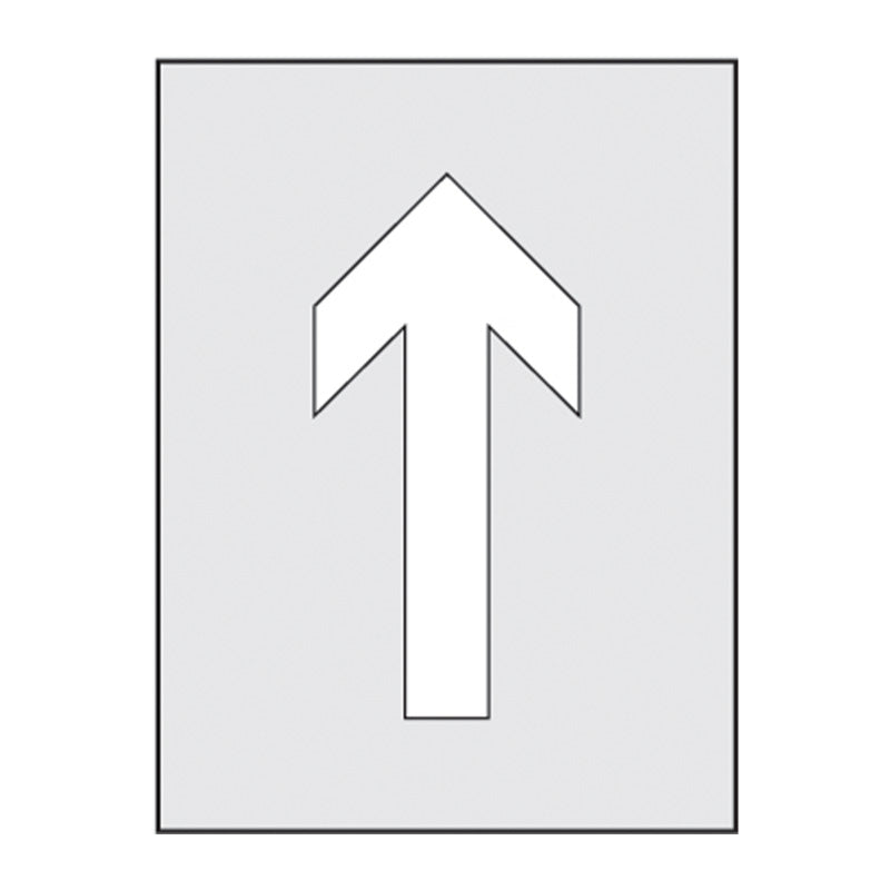 Arrow Symbol Floor Marking Stencil