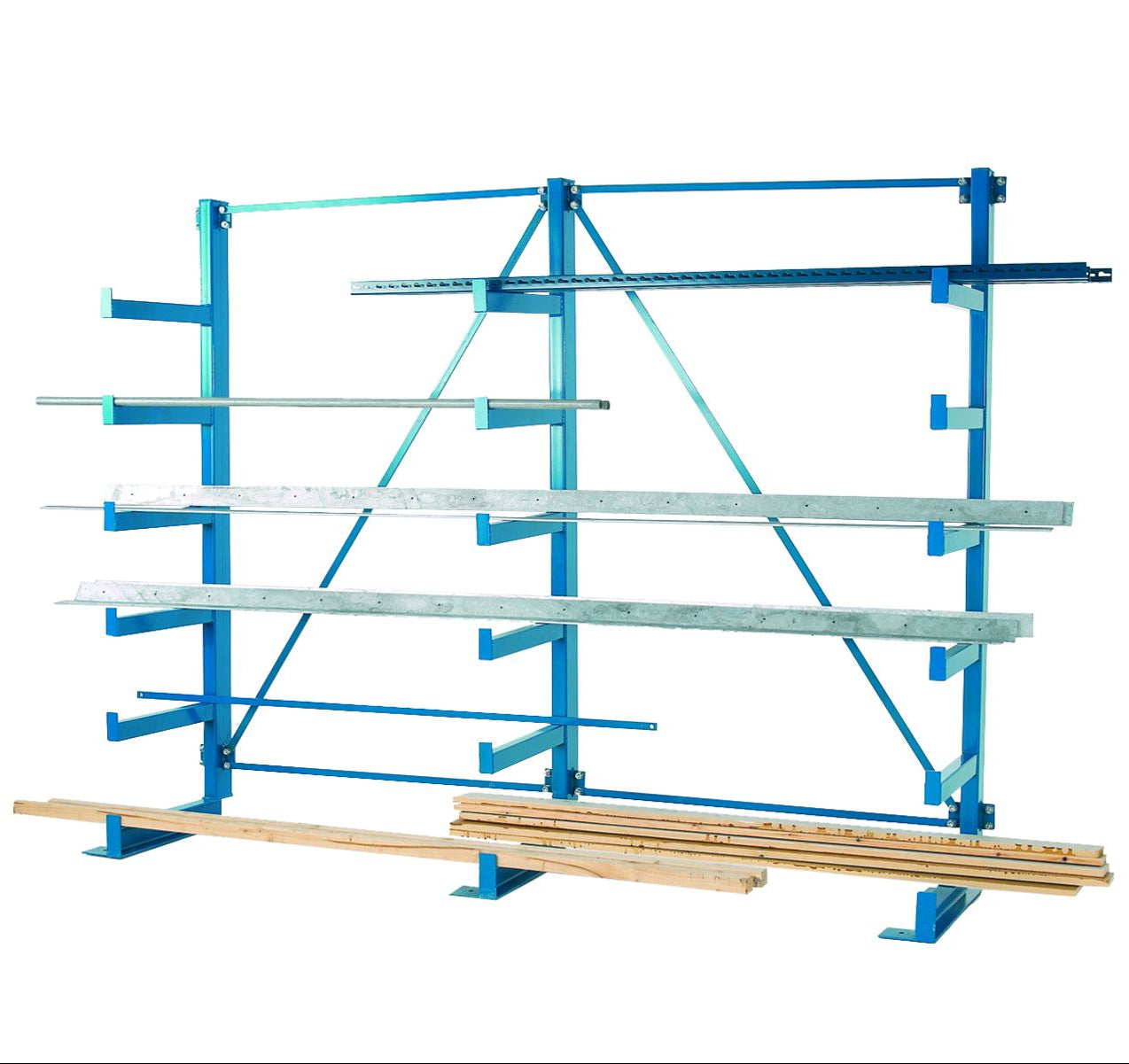 Cantilever Racking with Parallel Arms