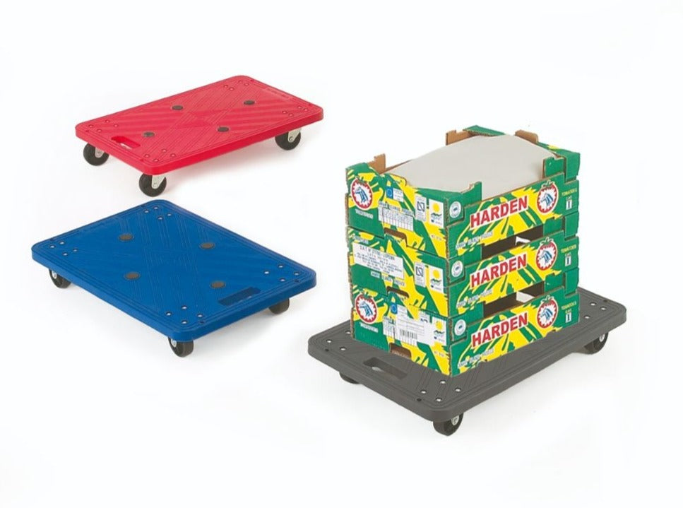 Mini Plastic Platform Dolly - 100kg Capacity