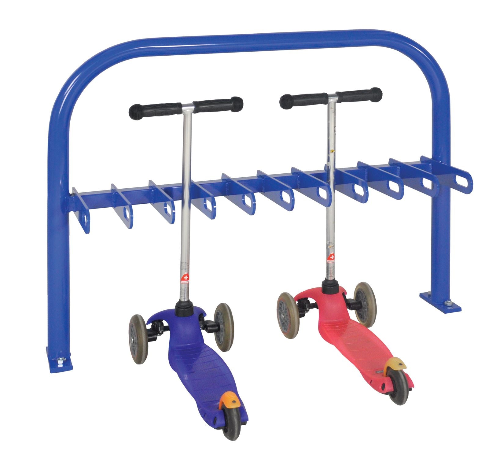 Outdoor Scooter Parking Racks for 10 to 20 Scooters