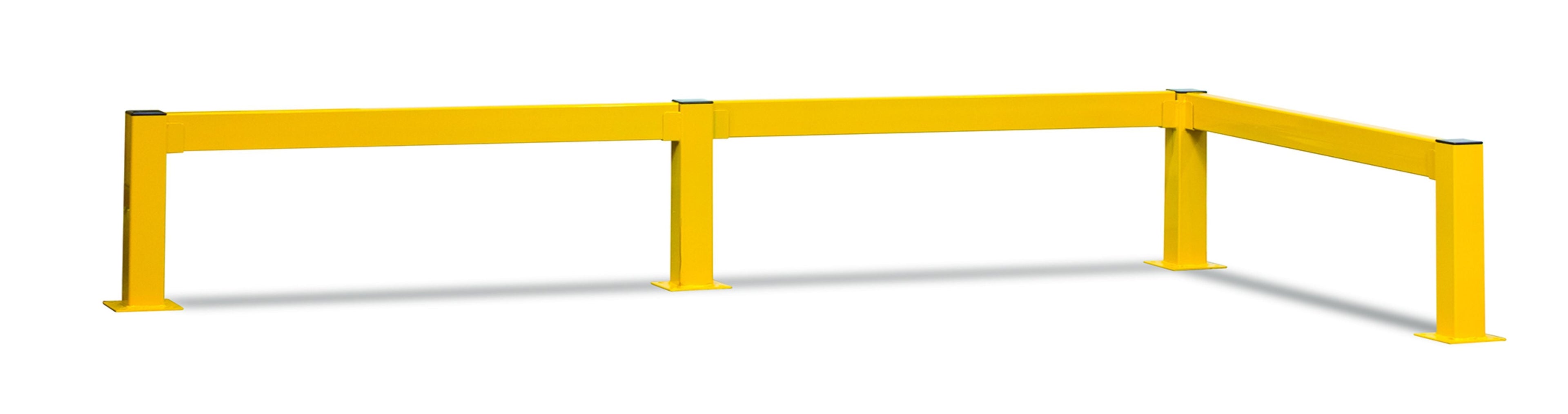 Lift-Out Modular Warehouse Rail Barrier System