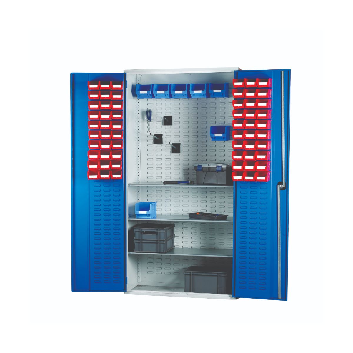 Large Storage Bin Cabinet - 60 x TC1, 30 x TC3