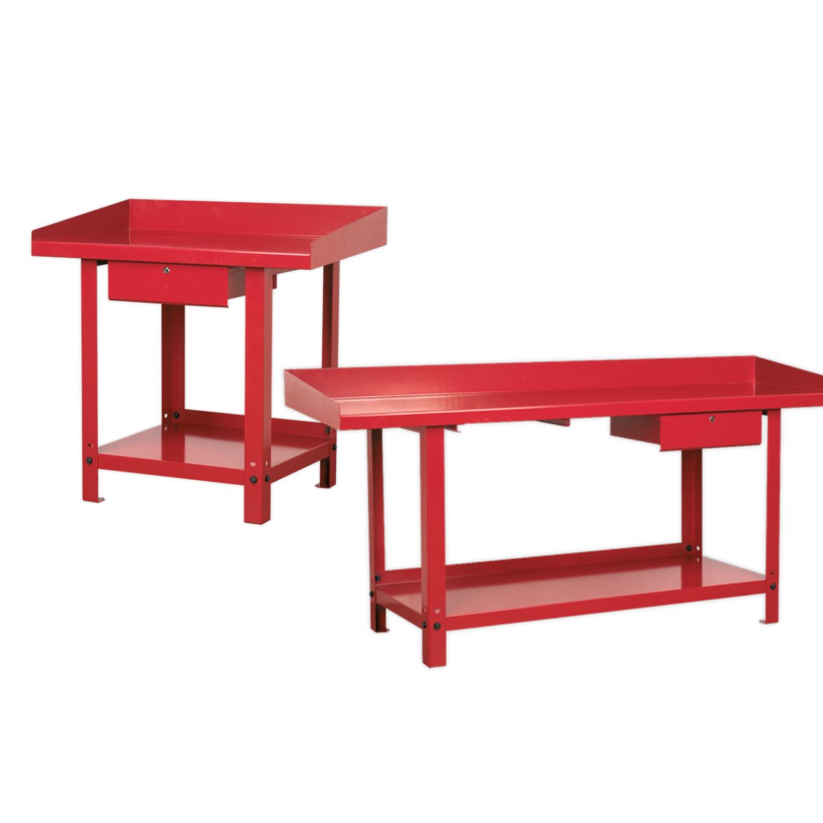 Steel Workshop Workbench with Drawer